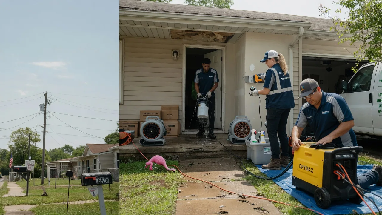 Storm Damage Water Removal in Brownstown, PA near me
